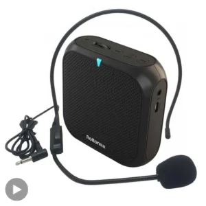 Lautsprecher Sprachverstärker Headworn Mikrofon Mic Lautsprecher Audio Recorder Headset Mini Wired Mike Mikrofon Sound Battery Kit
