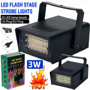 LED Strobe Licht Bühne Flash Weiß Beleuchtung Fernbedienung Strobe Lichter Geschenk Einstellbare Geschwindigkeit Party Licht DJ Disco Bühne Dekor