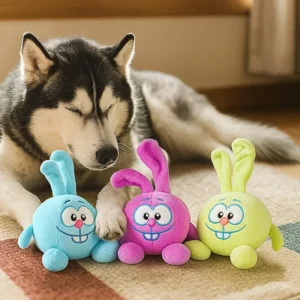 Plüsch-Soundspielzeug für Katzen und Hunde zum Training, interaktives Spielzeug zum Kauen und Zähneknirschen für Hunde, lustiges Spielzeug für Katzen.
