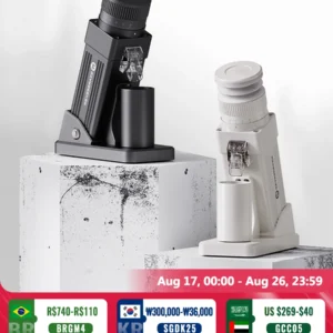STARSEEKER E55Pro Elektrische Kaffeemühle 55 MM Titan Kegel Grat Stufenlose Einstellung Espresso Brauen Kaffeebohnen Mühle Schwarz