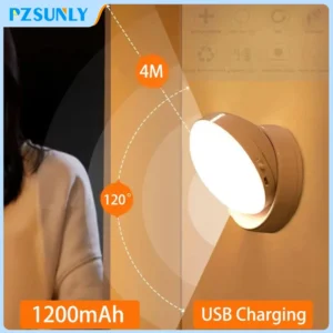 LED Nachtlicht USB Lade Intelligente Menschliche Induktion Für Nachttisch Hause Kleiderschrank Beleuchtung Motion Sensor Licht Led Lampe