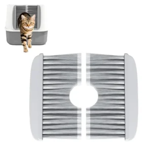 Cat Hair Removal Tool Litter Box Hair Brush Floating Hair Removal Tool Cat Litter Box Door Brush Universal Pet for Removing
