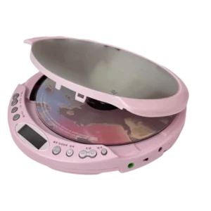 LCD-Bildschirm Tragbarer CD-Player USB-Anschluss Hochwertige Klangqualität Walkman CD-Player mit Loop-Funktion Musikplayer