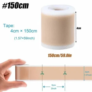 50/100/150 cm Silikon Gel Narbe Blatt Patch Behandlung Entfernung Band Akne Trauma Brennen Narbe Abdeckung Haut reparatur Abschnitt Ohr Schönheit