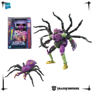 Hasbro Transformers Generations Legacy Deluxe Class Predacon Tarantulas Beast Wars Spider Transform Robot Figure