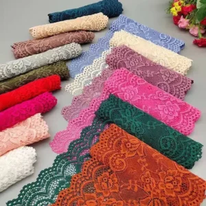 1/3 Yard Hochwertiges Spitzenband mit Blumenmuster, Großhandel DIY Bastelstoff, Spitzenstoff für Kleider und Materialien