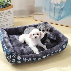 Pet Dog Bed, Sofa Cushion, Seasonal Pet Supplies, Soft and Comfortable Supplies, Large, Medium, and Small Household Cat Beds