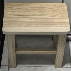New All-solid Wood Small Stool Household Adult Retro Shoe Changing Stools Paulownia Small Bench Living Room Furniture