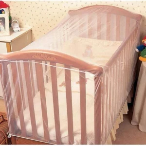 Kinder bett Moskito netz Sommer Babybett Anti-Moskito weiß Mesh Abdeckung vier Jahreszeiten universell faltbar atmungsaktiv Kinder bett 135*60*90cm