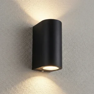 LED-Außenwandleuchte, 5 W, 10 W, GU10, nach oben und unten leuchtende Wandleuchte, wasserdicht, für Garten, Außenbereich, Villa, Innenhof, Veranda, Wandleuchte