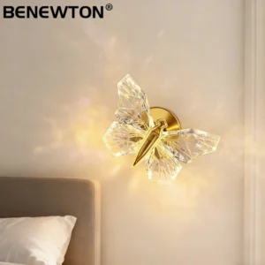 LED Butterfly Wandleuchte 360° ° Rotation Kreative Nordic Nacht Wandleuchte Flur Schlafzimmer Wohnzimmer LED Innen Luxus Beleuchtung