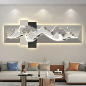 Moderne LED-Dekoration für den Eingangsbereich mit einer Rückseite, Heimdekoration, Haupt- und Gästezimmer, Schlafzimmer, Flure, Sofas, Hintergründe, Wandleuchten