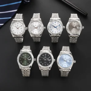 Mode herren Uhren Datum High-end-Luxus Casual Sport Uhr Klassische Business Quarz Männliche Edelstahl Armbanduhren