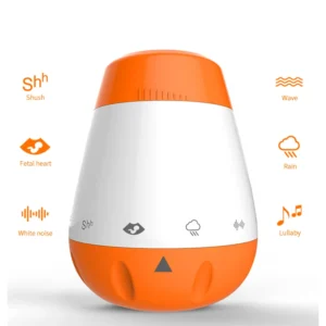Baby White Noise Maschine: Intelligenter Musik- und Sprachsensor, Schlafhilfe für Säuglinge, Therapie-Klanggenerator für Babys und Erwachsene