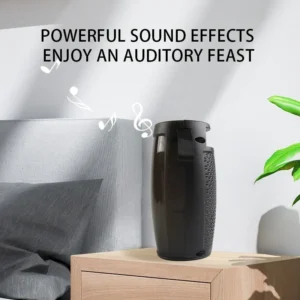 Bluetooth Lautsprecher – Tragbare Soundbox mit kraftvollem Subwoofer, starkem Bass, MP3-Player und LED-Lichteffekten