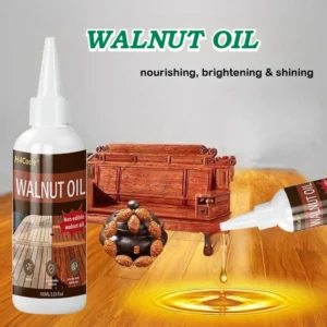 Walnut Oil - Waterproof Furniture & Floor Care Ideal for Wooden Furniture Polish Refurbishment, Furniture Care Shine Enhancement