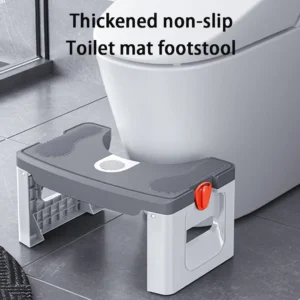 Squatty Potty Toilet Stool Toilet Foot Stool Removable Non-slip Toilet Seat Stool For Pregnant Woman Children Adult Old People