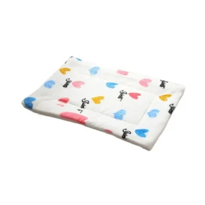 Katze Bett Matte Cartoon Katze Schlaf Matte Verdickte Warme Katze Decke Matte Weiche Korallen Fleece Haustier Nest Pad Für Hunde Welpen Katzen