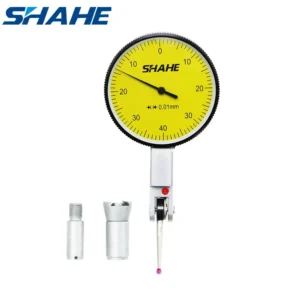 Shahe Präzisions werkzeuge 0-0,8mm 0,01mm metrische Messuhr Test anzeige mit roter Juwel metrische Messuhr