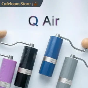 1Zpresso Q Air Tragbare Manuelle Kaffeemühle mit Handkurbel für Pour-Over, Einsteigermodell für Outdoor, Camping und Kaffeezubereitung zu Hause