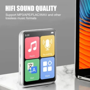 MP4 MP3 Player Bluetooth 5,0 Touchscreen Mini Walkman Student Sport Verlustfreie HIFI Musik FM Radio Tragbare Mp3 Geschenk Heißer Verkauf