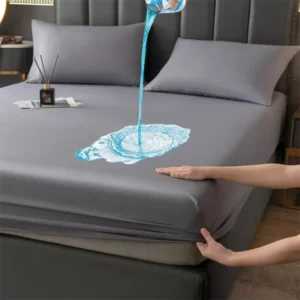 Wasserdicht Matratze Schutz Abdeckung Elastische Ausgestattet Blatt Atmungs Pad Bett Doppel Paar Bettdecke 2 Menschen 90 150 160x200