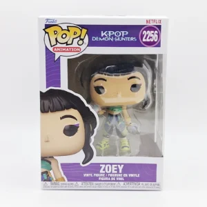 KPop Demon Hunters Zoey Figur Funko Pop! # 2256 Offizielle authentische 4,1-Zoll-Figuren in limitierter Auflage, KPop-Fans, Geschenkmodellspielzeug