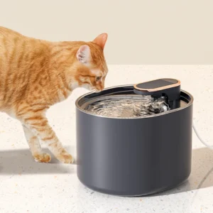 3L Wasserbrunnen für Katzen mit Bewegungssensor, automatischer Hundewasserspender mit LED-Licht, extrem leiser Trinkwasserbrunnen für Haustiere