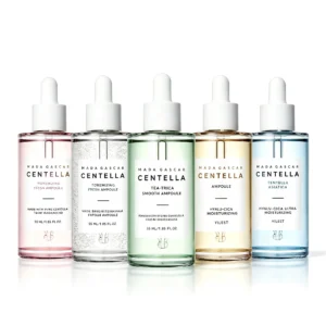 Centella Asiatica Brightening Serum: Calms Irritation, Reduces Breakouts, Balances Sebum & Diminishes Dark Marks for Clear Skin.