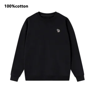 Frühling Herbst Hohe Qualität Oansatz Sweatshirts Baumwolle Marke Stickerei logo Casual Hoodies Männer Langarm Frauen Trainingsanzug Tops