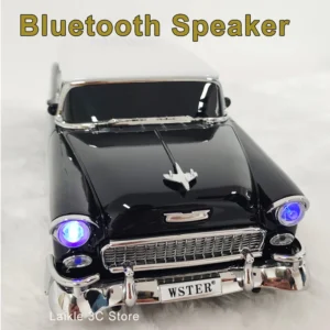 Drahtlose Bluetooth Lautsprecher Subwoofer Unterstützung U Disk TF Karte Fm Radio Tragbare Schockierende Bass Vintage Stereo Soundbox caixa de som