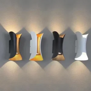 IP65 LED Wasserdichte Wandleuchten 6W 12W Innen- und Außenbereich Verstellbare Wandlampe für Hof, Veranda, Flur, Schlafzimmer