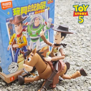 Original Blokees Toy Story Elite Version 01 - Freundschaftsaufgabe-Serie Blindbox-Figuren Bewegliche Modellfiguren Sammlerstück Geburtstagsgeschenk