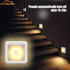 LED Nachtlicht Smart Motion Sensor Batterie USB Lade Betrieben Nachttisch Lampe Wohnzimmer Flur Pathway Toilette Hause Beleuchtung