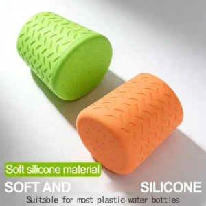 Tragbarer Silikon-Haustier-Duschkopf, Universeller Outdoor-Wassersprüher für Katzen und Hunde, Passend für die Meisten 16oz bis 2L Plastikwasserflaschen Summe