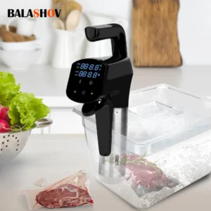 1100 W Vakuum-Sous-Vide-Kocher, LCD-Touch-Digitalanzeige, Tauchzirkulator, präzises Kochen, wasserdichter intelligenter Schongarer