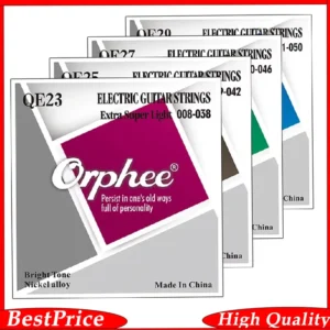 Orphee Qe Serie E-Gitarren saiten Profession elle Metall gitarren saiten Set Nickel legierung plattiert Gitarren zubehör