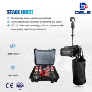 0,5 Tonnen 1 Tonnen Elektrischer Bühnenlift Mehrzweck-Hebevorrichtung für Kleine Theater Konzerte Veranstaltungen Professionelles Hebe-Equipment