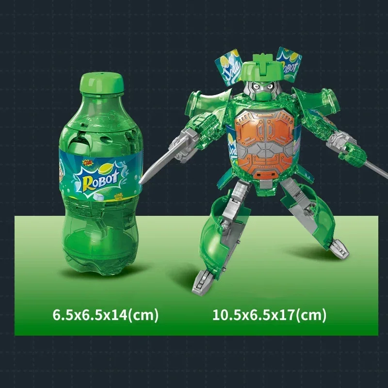 Cartoon Deformation Robot Simulated Bottled Soda Deformed Robot Action Figures Mecha Warrior Creative Model Toy Educational Toy Cartoon Deformation Robot Simulated Bottled Soda Deformed Robot Action Figures Mecha Warrior Creative Model Toy Educational Toy – Bild 9