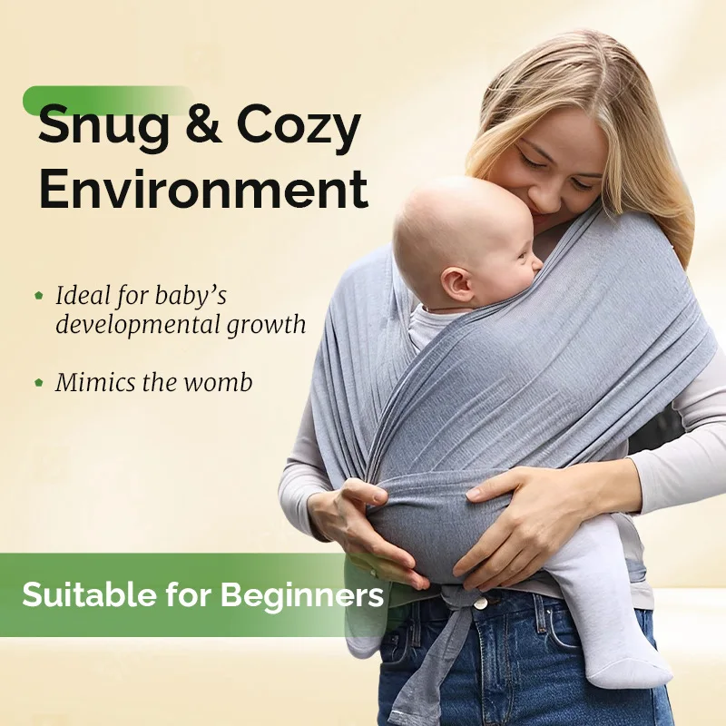 Pangdube Ergonomische Babytrage, Weiche Baumwolle, Känguru-Trage Für Neugeborene Bis 36 Monate, Bequeme Babytrage Vorne Pangdube Ergonomische Babytrage, Weiche Baumwolle, Känguru-Trage Für Neugeborene Bis 36 Monate, Bequeme Babytrage Vorne – Bild 4
