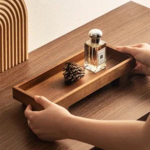 Holztablett im japanischen Stil, Gongfu-Teetablett, Teezeremonie, Zubehör, Restaurant, Kaffee, Aufbewahrungstablett