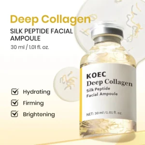 Peptid-Intensiv-Lifting-Ampulle Tiefenwirksames Kollagen Gesichtsstraffendes Feuchtigkeitsserum Glas-Haut Straffende Hydratation Koreanische Hautpflege