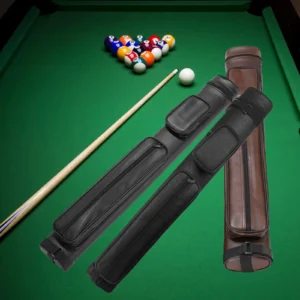 Robuste Billard-Pool-Tasche, 4-Loch-Tragetasche, Zubehör, Billard-Stick-Aufbewahrung, PU-Leder-Halter für Billard-Stick-Rute