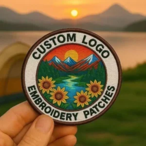 Maßgefertigte Stickerei-Patches mit Ihrem Logo-Design, Personalisierte Gestickte Aufnäher zum Aufbügeln oder Aufnähen, Individuelle Militärabzeichen