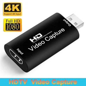 USB 2,0 Video Capture Karte HD 4K Zu 1080p HDMI-kompatibel Game Grabber Recorder für PC PS4 DVD Kamera Aufnahme Live-Streaming