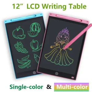 Digitale LCD-Schreibtafel 8/12 Zoll Zeichentablett-Bildschirm Kinder Grafiktablett Spielzeug für Kinder