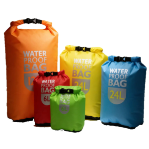 6-24L Wasserdichter Trockensack für Schwimmen, Rafting, Kajakfahren, Flusswanderungen, Segeln, Kanufahren, Bootfahren, Wasserfeste Säcke