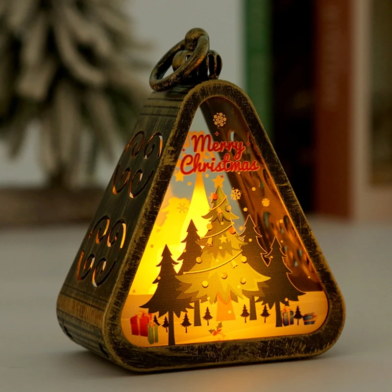 Mini Weihnachten Led Dreieck Laterne Santa Claus Schneemann Festival Lampe Indoor Tisch Ornamente Party Szene Requisiten Hause Dekoration Mini Weihnachten Led Dreieck Laterne Santa Claus Schneemann Festival Lampe Indoor Tisch Ornamente Party Szene Requisiten Hause Dekoration – Bild 14