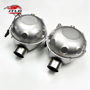 JTLD Active Sound Dual Drums Auspuff Elektronischer Booster-Lautsprecher für universelles Auto-Abgasanlage