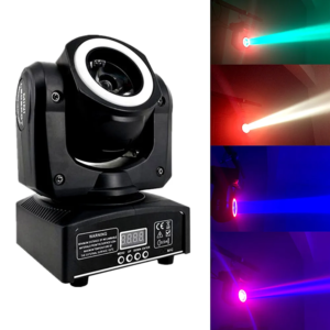 DJ Beleuchtung Mini Moving Head 60W Strahl Bühne Led Licht Mit 12LED SMD5050 RGB Super Helle LED Strobe spot Licht Dmx Steuerung